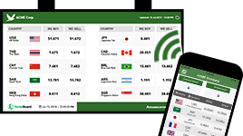 foreign exchange rate display board- ForexBoard mobile app